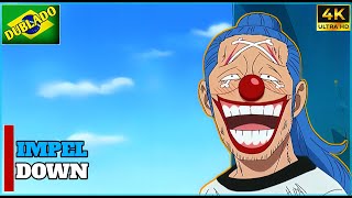 🇧🇷Cenas Engraçadas De One Piece Impel Down Dublado