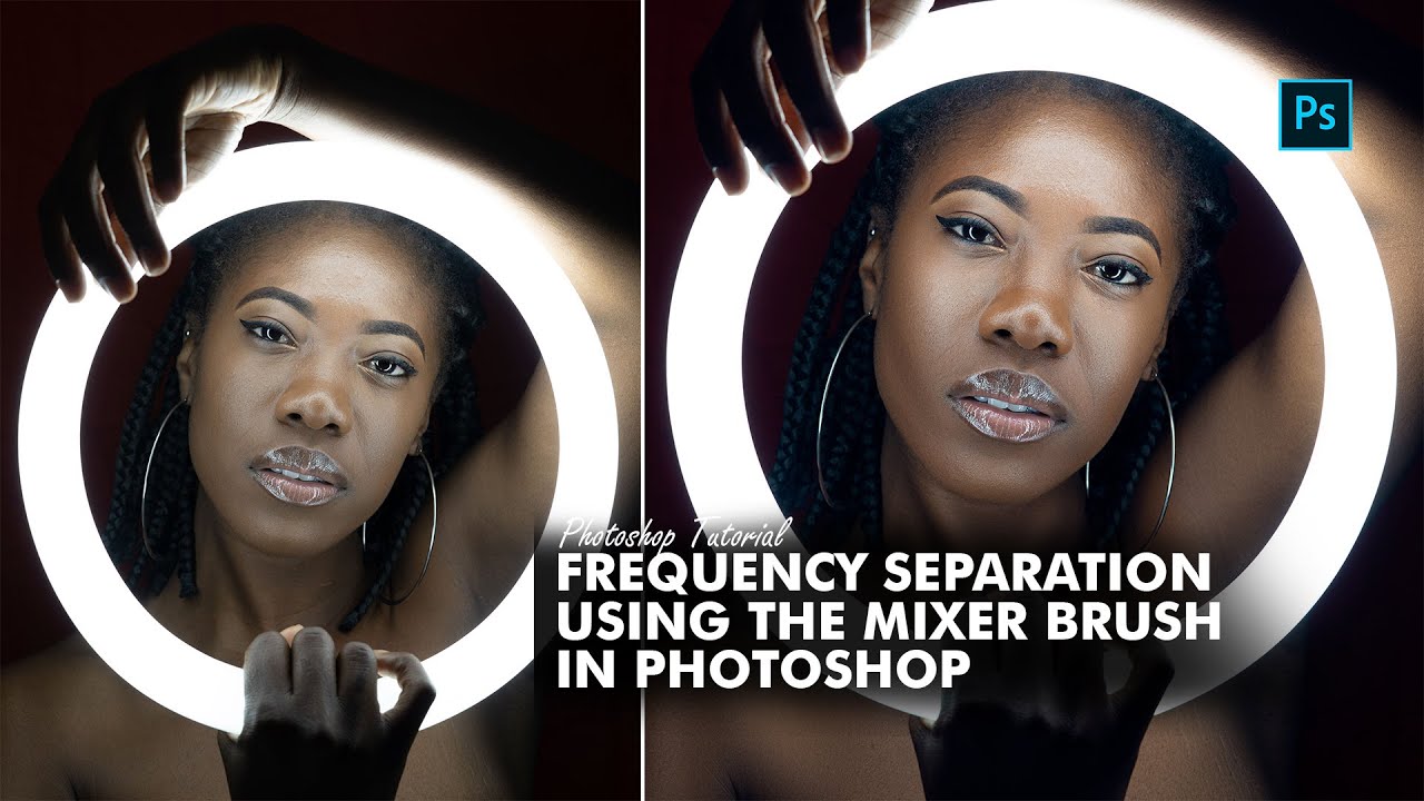 Tutorial Frequency Separation Using the Mixer Brush