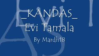 EVI TAMALA kandas video klip singer