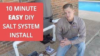 CORE-Series | The EASIEST Pool Salt System Installation - Add a Chlorine Generator in 10 minutes!