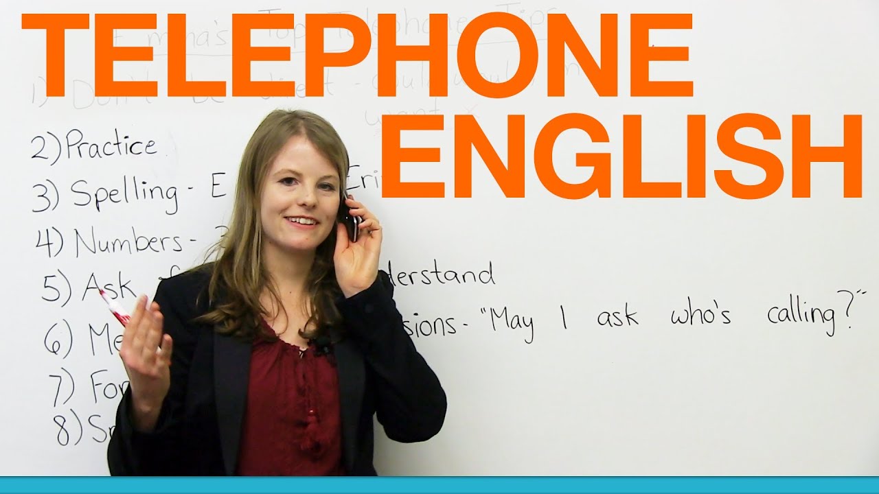 Ее телефон на английском. English with Emma. English with Emma · ENGVID.