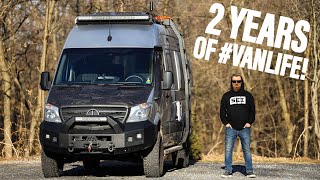 2 YEARS OF VANLIFE! | Winnebago Revel / Question & Answer