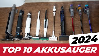 AKKU STAUBSAUGER TEST 2024 – Die 10 besten Akkusauger | Neuer Testsieger! by TESTSIEGER TV 125,644 views 3 months ago 10 minutes, 18 seconds