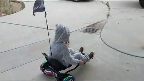 Hover 1 Buggy Attachment for Transforming Hoverboard Scooter into Go Kart, Room for improvement, but