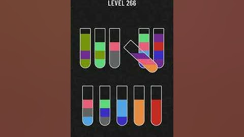 Water Sort Puzzle Level 266 | Level 266