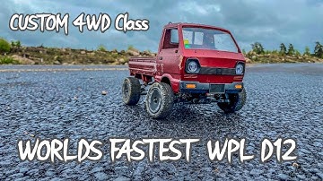#WFD12 Worlds fastest WPL D12 challenge! Modified 4wd class