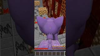 CatNap vs Huggy Wuggy to Spawn? #shorts #minecraft #minecraftshorts #meme #catnap #poopyplaytime