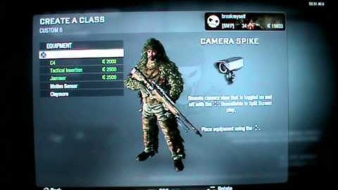 Call of Duty Black Ops best Quick-Scope/ No-Scope class