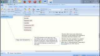 Mind Map Englis Urinary Tract Infection screenshot 2