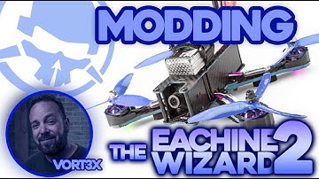 MODDING the Eachine Wizard PART 2! - Kwad Mods