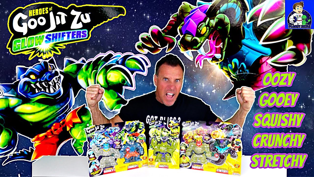 Heroes of Goo Jit Zu NEW Glow Shifters
