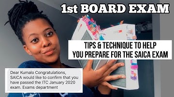 Preparing for ITC Board Course 1|| SAICA Journey to becoming CA(SA)