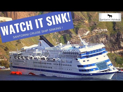 Sinking Of The Ferry Iraklion No Sound Youtube