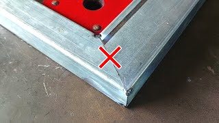 Tricks for connecting 90 degree square pipes that welders rarely discuss | pipe cutting tricks by Stick welder 345,478 views 4 months ago 3 minutes, 1 second