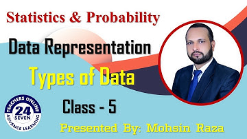 STA301 Short Lecture - 05 | VU Short Lecture | Data Representation in (Urdu / Hindi)