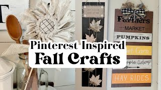 3 *NEW* Dollar Tree Fall DIYs | Pinterest Inspired Crafts for Fall Decorating
