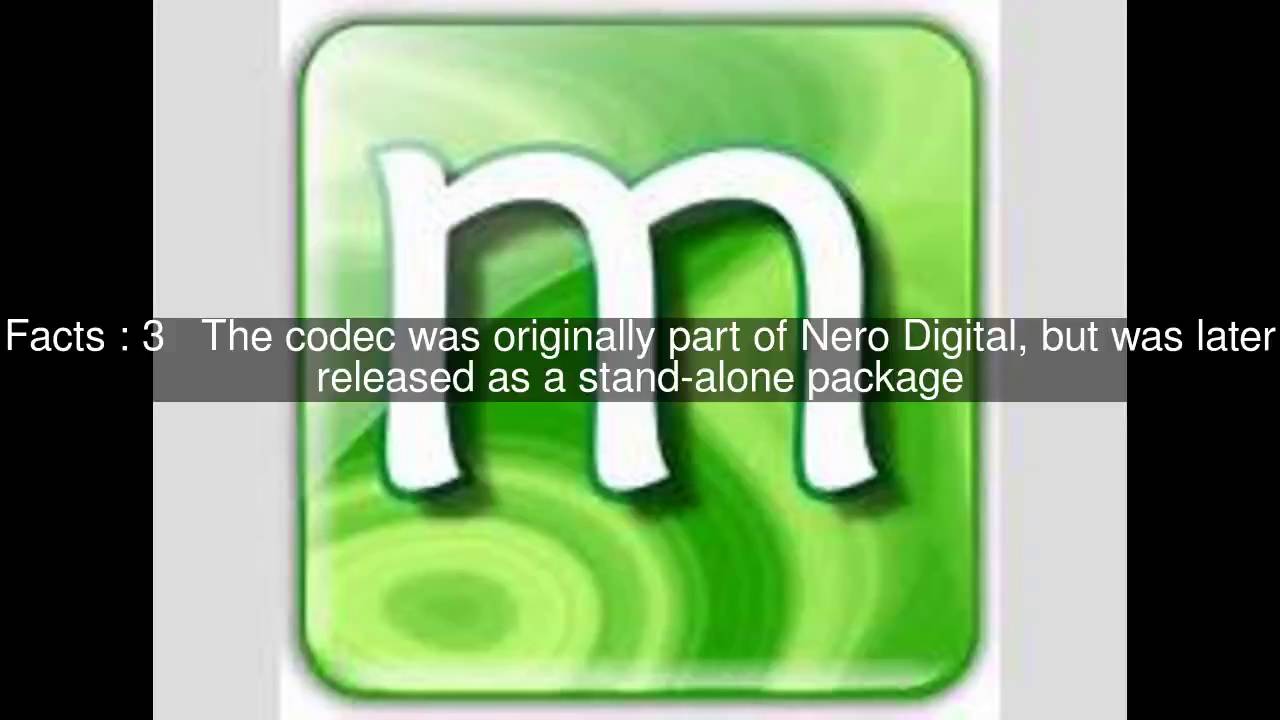 remove nero aac codec
