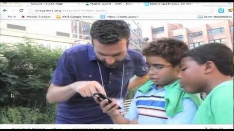 Game Arisgames as learning environment - David J. Gagnon