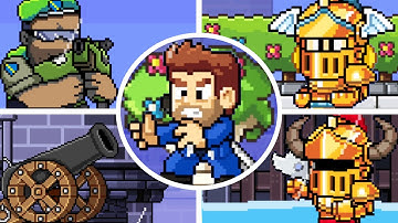 Dan The Man Golden Knight Event Special Level 1, 2 and 3 with With Barry (No Damage - HARD MODE) .