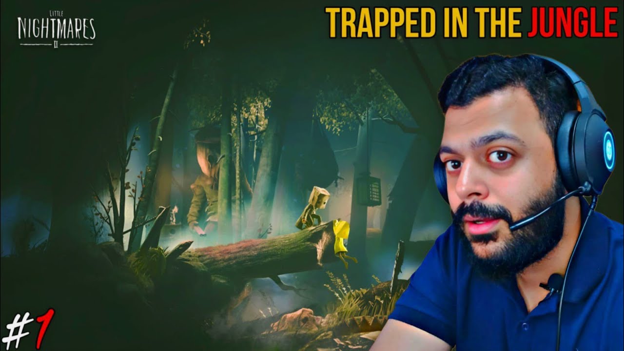 Evading the Hunter | Little Nightmares 2 - Horror Gameplay Part 1