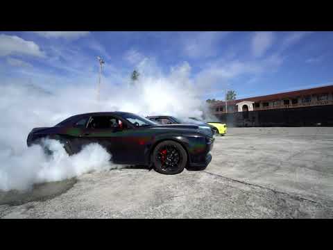 The Most EPIC Dodge DEMON Burnout Video!