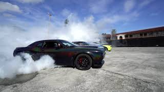 The Most EPIC Dodge DEMON Burnout Video!