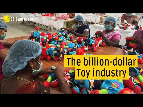 India ramps up its toy industry to compete against China