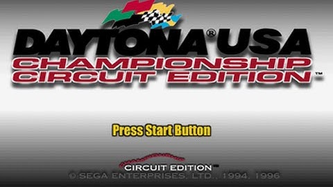 Sega Saturn A - Z - Daytona USA CCE Gameplay