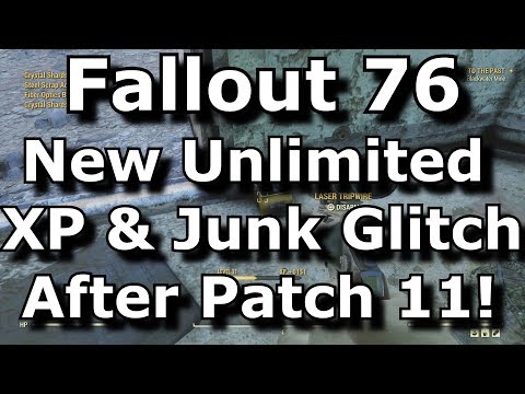 fallout-76-new-unlimited-xp-&-junk-glitch-after-patch-11!-disarm-trap-exploit!-(fallout-76-glitches)