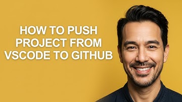 How to Push Project From Vscode to Github - KevinHowTo