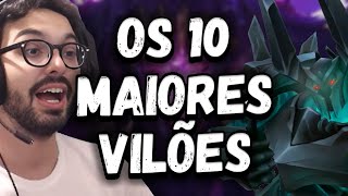 OS 10 MAIORES VILÕES DE LEAGUE OF LEGENDS - MYLON REACT