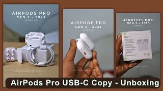 AirPods Pro 2nd Generation Copy  AirPods Pro Copy with USB C  ANC  GPS  THE HIGHEST COPY OF 2024