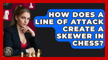 How Does A Line Of Attack Create A Skewer In Chess? - The Chess Codex