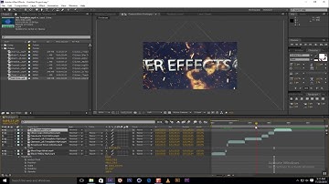 Adobe After Effects CS6 - How to import Video File Into After Effects  (Part 4)