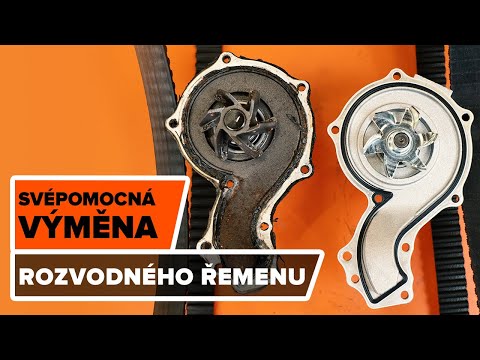 Jak vyměnit sada rozvodového řemene a vodní pumpa na VOLKSWAGEN GOLF 3 (1H1) [NÁVOD AUTODOC]