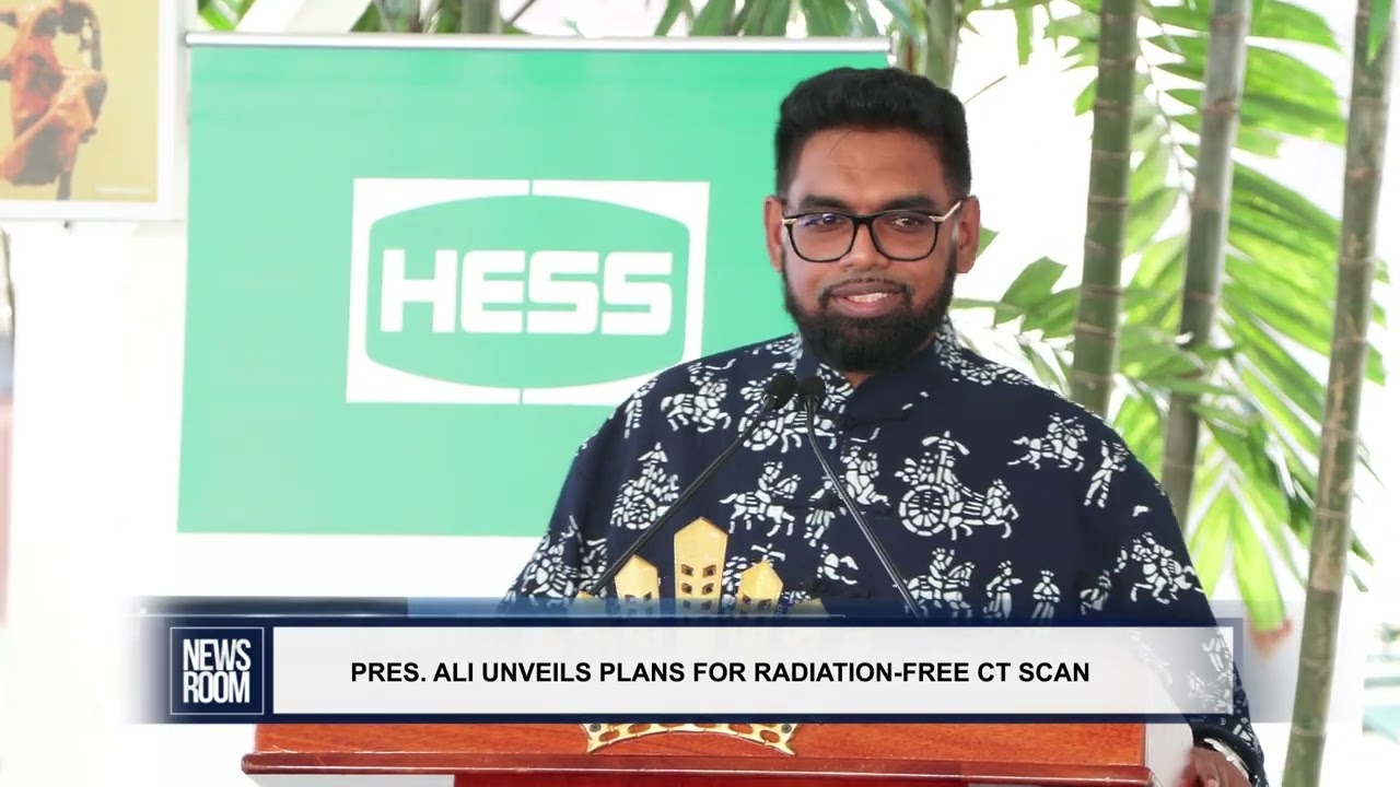 PRESIDENT ALI UNVEILS PLANS FOR RADIATION FREE CT SCAN