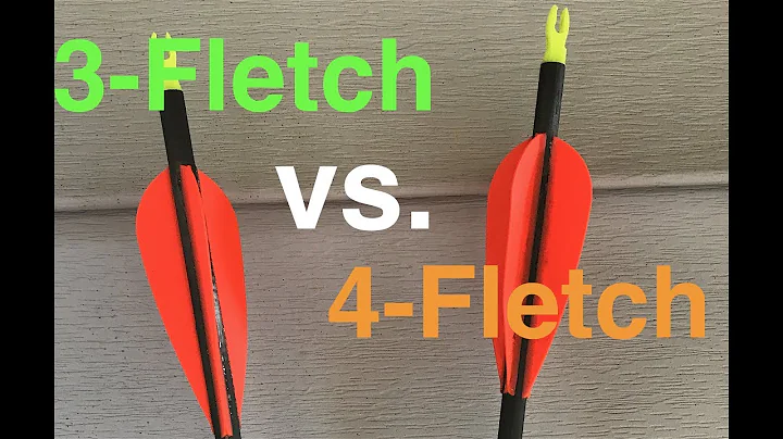 60 yard Fletching Test: 4-Fletch vs. 3-Fletch w/ fixed blade broadhead
