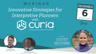 Innovative Strategies for Interpretive Planners Webinar