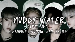 stray kids (cb, hj, hn, fx) - muddy water (sped up) Resimi