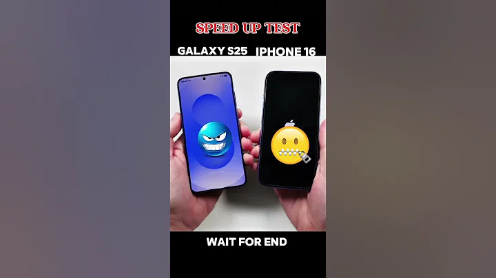 Galaxy S25 vs iPhone 16 – Speed Test Battle 🔥 | Who Wins?#trending #shorts