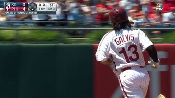 SD@PHI: Galvis hammers a two-run homer to deep right