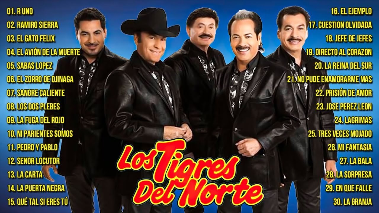 LOS TIGRES DEL NORTE PUROS EXITOS - MIX LOS TIGRES DEL NORTE EXITOS