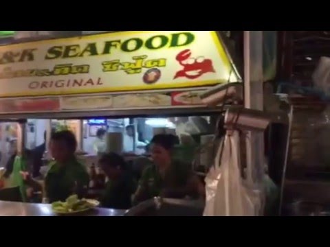 T&K Seafood restaurant  Cooking view