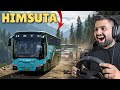 HRTC BUS Takes EXTREME RISKS On Treacherous Mountain Roads