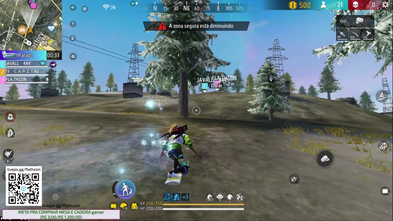 LIVE ON  †FREE FIRE†🛑   ⚫🟡XTREINO BETTO 20H - 22H🟡⚫