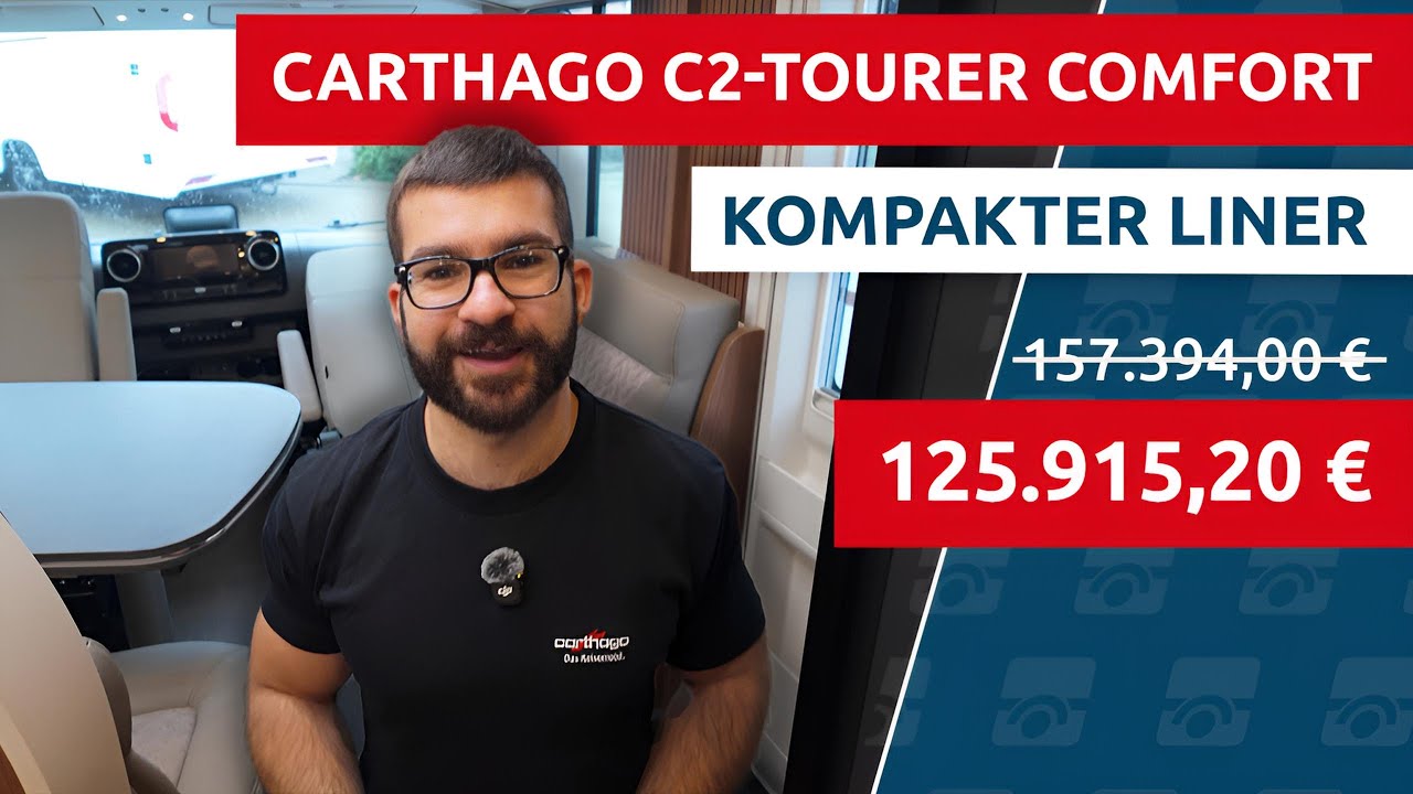 Neu & einmalig: Carthago C2 Tourer I 147 RB LE (271) auf Mercedes Sprinter | Roomtour & Vorstellung