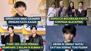 JUNGKOOK BTS MAKI SASAENG FANS DENGAN KATA KASAR - PARK SEO JOON PERNAH NUMPANG 2 BULAN DI RUMAH V