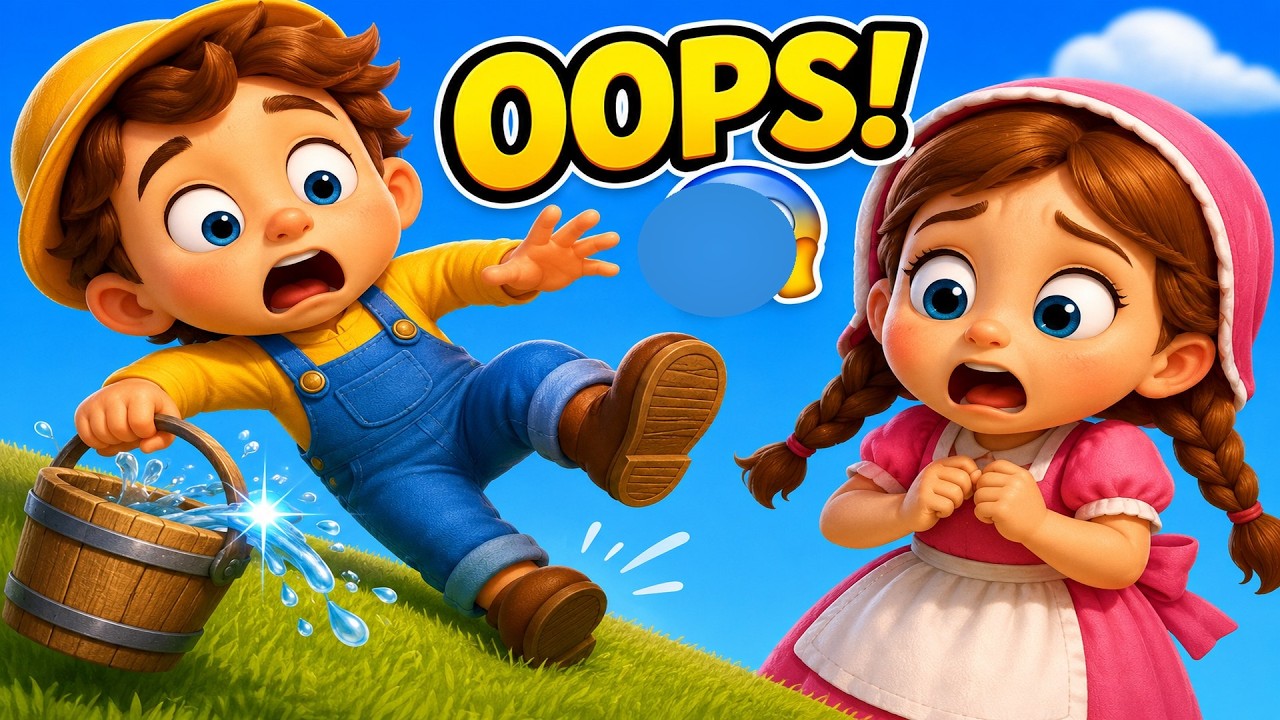 Jack and Jill Kids Song | Best Nursery Rhyme for Babies and Toddlers ...