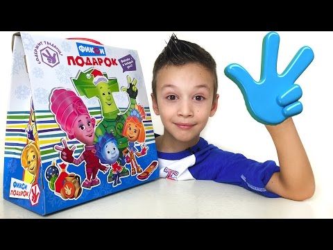 ★ Фиксики Подарок открываем и делаем поделки Видео для Детей Развивающее Видео герои мультик Фиксики