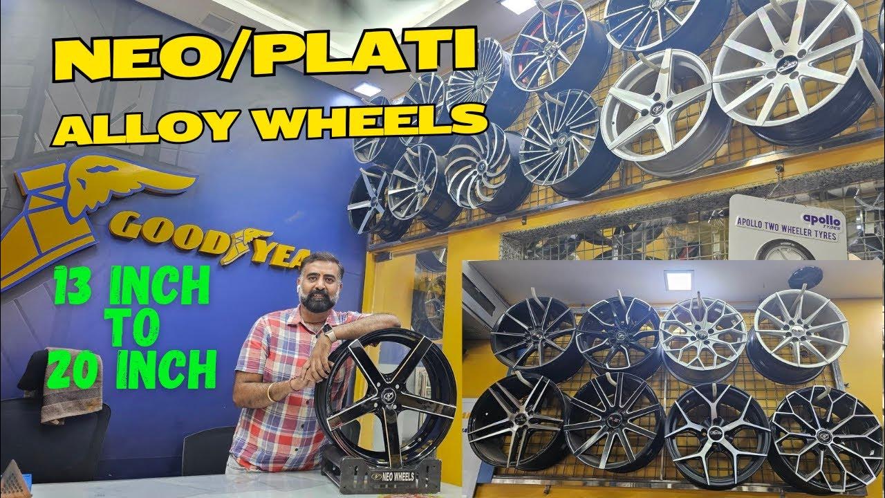 13 to 20 Inch Size Alloy Wheels 🔥🔥 Neo 🛞 Plati Nangia Tyre Junction
